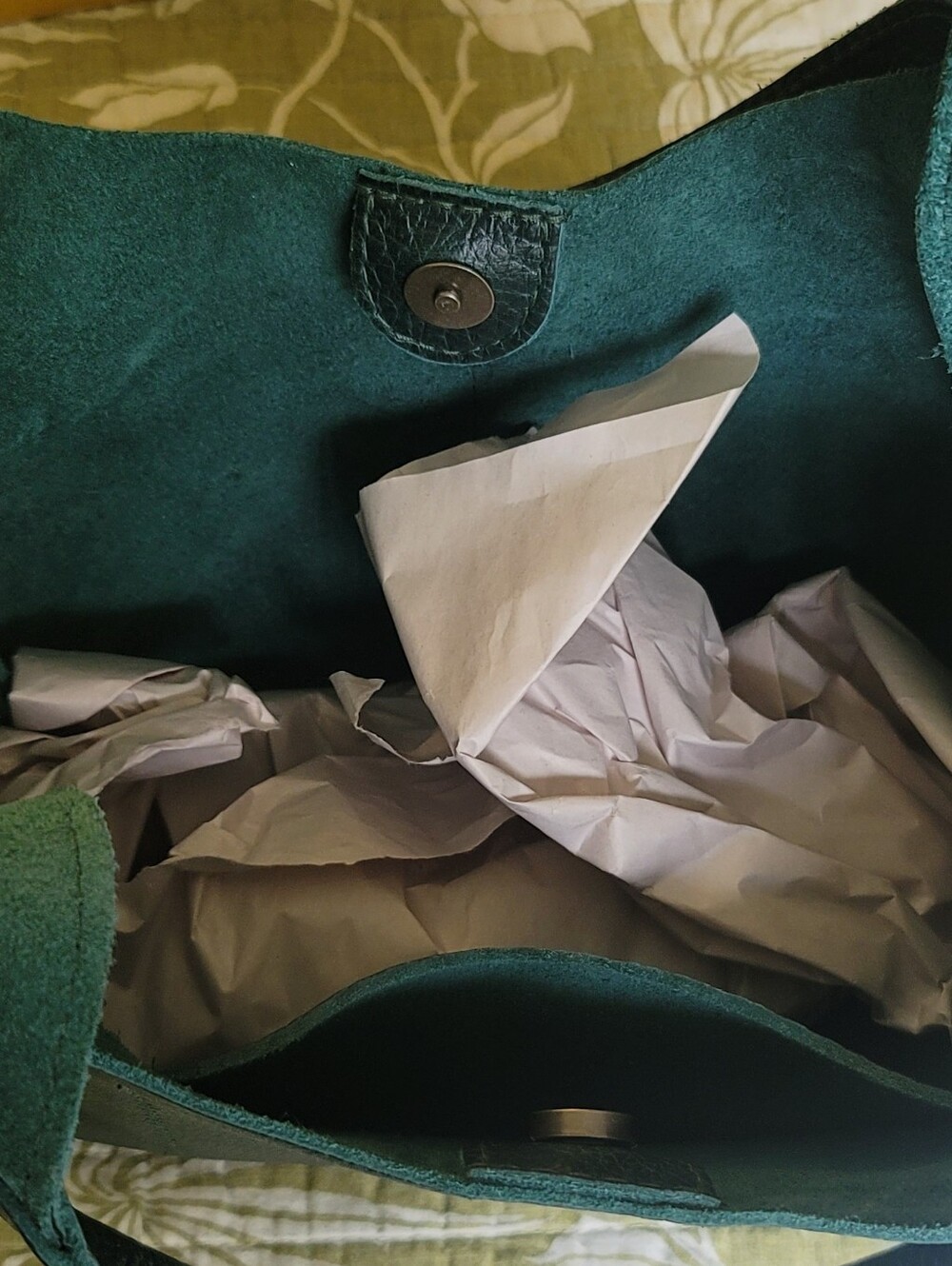 Portland Leather Goods Medium Madison In Forest Green - Picture 8 of 10